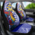 Personalised Philippines Car Seat Cover Filipino Sarimanok With Polynesian Tattoo - Wonder Print Shop