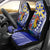 Personalised Philippines Car Seat Cover Filipino Sarimanok With Polynesian Tattoo - Wonder Print Shop