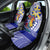 Personalised Philippines Car Seat Cover Filipino Sarimanok With Polynesian Tattoo - Wonder Print Shop