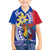 Personalised Philippines Kid Hawaiian Shirt Filipino Sarimanok With Polynesian Tattoo - Wonder Print Shop