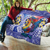 Personalised Philippines Quilt Filipino Sarimanok With Polynesian Tattoo - Wonder Print Shop