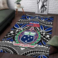 Samoa 685 Area Rug Samoan Coat Of Arms Simple Style - Wonder Print Shop