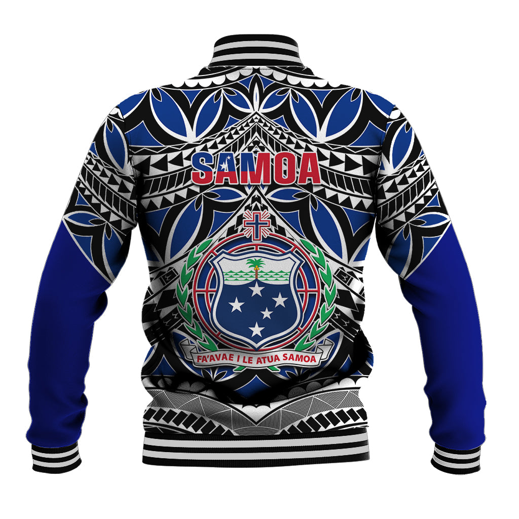 Samoa 685 Baseball Jacket Samoan Coat Of Arms Simple Style - Wonder Print Shop