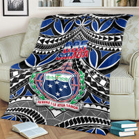 samoa-685-blanket-samoan-coat-of-arms-simple-style