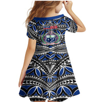 Samoa 685 Family Matching Mermaid Dress and Hawaiian Shirt Samoan Coat Of Arms Simple Style - Wonder Print Shop
