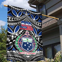 Samoa 685 Garden Flag Samoan Coat Of Arms Simple Style - Wonder Print Shop