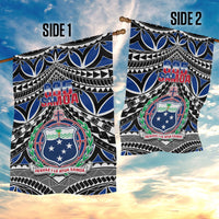 Samoa 685 Garden Flag Samoan Coat Of Arms Simple Style - Wonder Print Shop