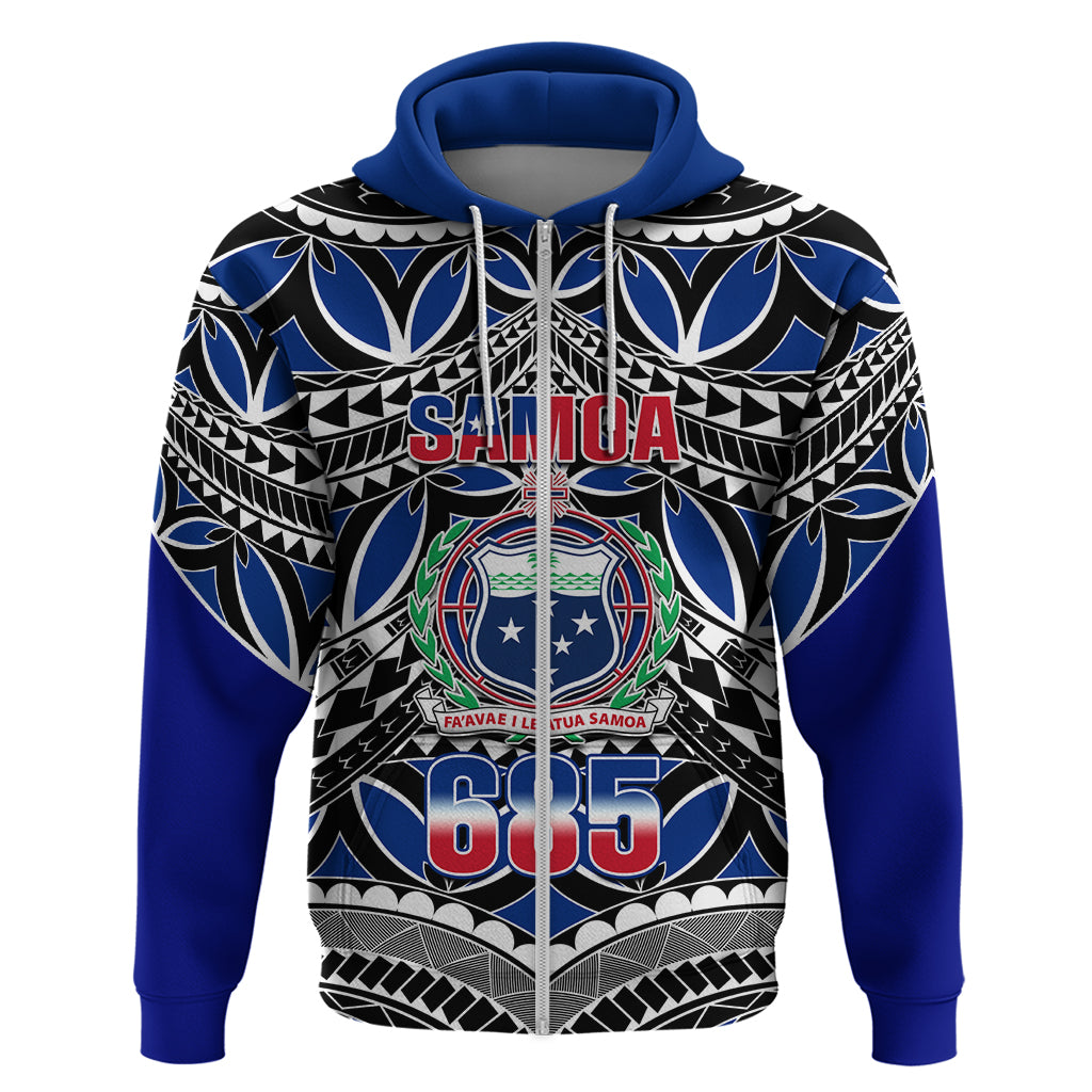 Samoa 685 Hoodie Samoan Coat Of Arms Simple Style - Wonder Print Shop