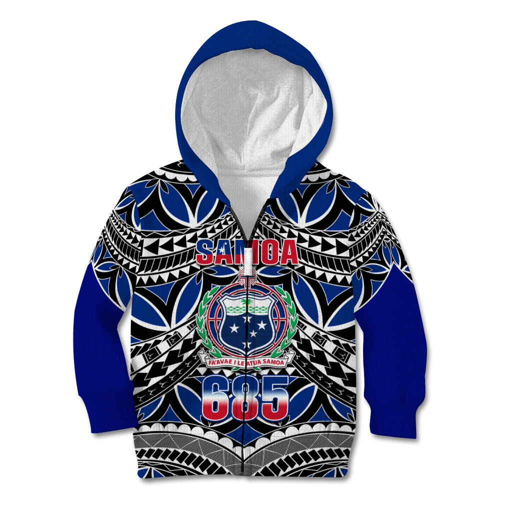 Samoa 685 Kid Hoodie Samoan Coat Of Arms Simple Style - Wonder Print Shop