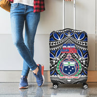 Samoa 685 Luggage Cover Samoan Coat Of Arms Simple Style - Wonder Print Shop