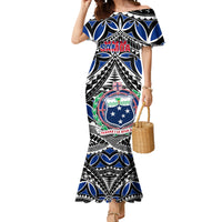 Samoa 685 Mermaid Dress Samoan Coat Of Arms Simple Style - Wonder Print Shop