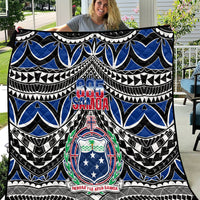 Samoa 685 Quilt Samoan Coat Of Arms Simple Style - Wonder Print Shop
