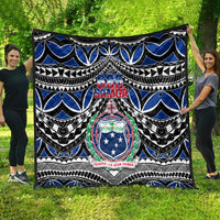 Samoa 685 Quilt Samoan Coat Of Arms Simple Style - Wonder Print Shop