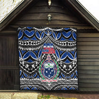 Samoa 685 Quilt Samoan Coat Of Arms Simple Style - Wonder Print Shop