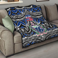 Samoa 685 Quilt Samoan Coat Of Arms Simple Style - Wonder Print Shop