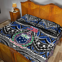 Samoa 685 Quilt Bed Set Samoan Coat Of Arms Simple Style - Wonder Print Shop