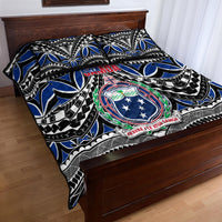 Samoa 685 Quilt Bed Set Samoan Coat Of Arms Simple Style - Wonder Print Shop
