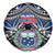 Samoa 685 Spare Tire Cover Samoan Coat Of Arms Simple Style - Wonder Print Shop