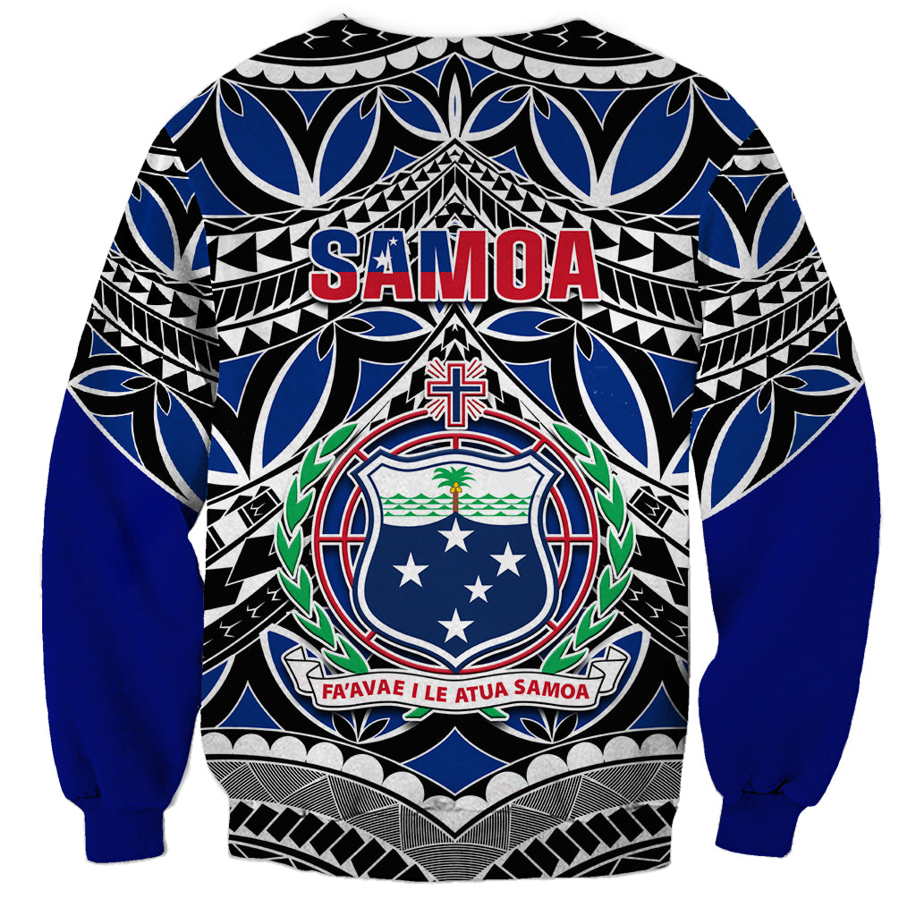 Samoa 685 Sweatshirt Samoan Coat Of Arms Simple Style - Wonder Print Shop