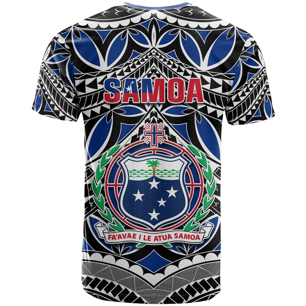 Samoa 685 T Shirt Samoan Coat Of Arms Simple Style - Wonder Print Shop