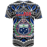 Samoa 685 T Shirt Samoan Coat Of Arms Simple Style - Wonder Print Shop