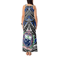 Samoa 685 Tank Maxi Dress Samoan Coat Of Arms Simple Style - Wonder Print Shop