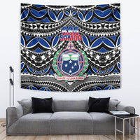Samoa 685 Tapestry Samoan Coat Of Arms Simple Style - Wonder Print Shop
