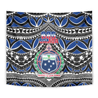 Samoa 685 Tapestry Samoan Coat Of Arms Simple Style - Wonder Print Shop