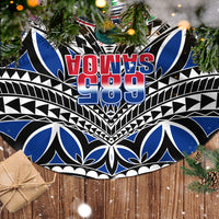 Samoa 685 Tree Skirt Samoan Coat Of Arms Simple Style - Wonder Print Shop