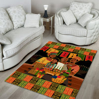 Happy Kwanzaa Area Rug African-American Culture Celebration - Wonder Print Shop