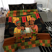Happy Kwanzaa Bedding Set African-American Culture Celebration - Wonder Print Shop