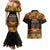 Happy Kwanzaa Couples Matching Mermaid Dress and Hawaiian Shirt African-American Culture Celebration - Wonder Print Shop