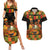 Happy Kwanzaa Couples Matching Summer Maxi Dress and Hawaiian Shirt African-American Culture Celebration - Wonder Print Shop