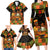 Happy Kwanzaa Family Matching Long Sleeve Bodycon Dress and Hawaiian Shirt African-American Culture Celebration - Wonder Print Shop