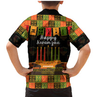 Happy Kwanzaa Family Matching Mermaid Dress and Hawaiian Shirt African-American Culture Celebration - Wonder Print Shop