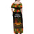 Happy Kwanzaa Family Matching Off Shoulder Maxi Dress and Hawaiian Shirt African-American Culture Celebration - Wonder Print Shop