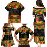 Happy Kwanzaa Family Matching Puletasi Dress and Hawaiian Shirt African-American Culture Celebration - Wonder Print Shop