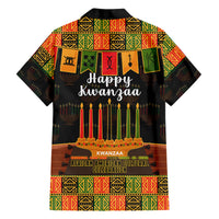 Happy Kwanzaa Family Matching Short Sleeve Bodycon Dress and Hawaiian Shirt African-American Culture Celebration - Wonder Print Shop