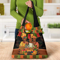 Happy Kwanzza Grocery Bag African-American Culture Celebration