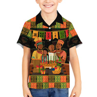 Happy Kwanzaa Hawaiian Shirt African-American Culture Celebration - Wonder Print Shop