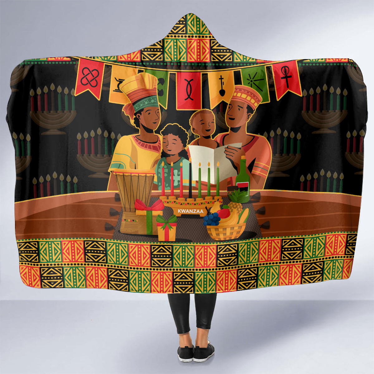 happy-kwanzza-hooded-blanket-african-american-culture-celebration