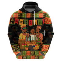 Happy Kwanzaa Hoodie African-American Culture Celebration - Wonder Print Shop