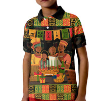 Happy Kwanzaa Kid Polo Shirt African-American Culture Celebration - Wonder Print Shop