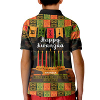 Happy Kwanzaa Kid Polo Shirt African-American Culture Celebration - Wonder Print Shop
