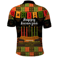 Happy Kwanzaa Polo Shirt African-American Culture Celebration - Wonder Print Shop