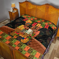 Happy Kwanzaa Quilt African-American Culture Celebration - Wonder Print Shop