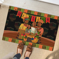 Happy Kwanzaa Rubber Doormat African-American Culture Celebration - Wonder Print Shop