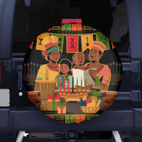 Happy Kwanzaa Spare Tire Cover African-American Culture Celebration - Wonder Print Shop