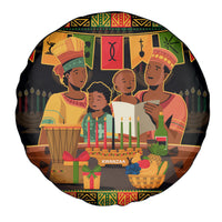 Happy Kwanzaa Spare Tire Cover African-American Culture Celebration - Wonder Print Shop