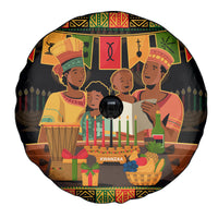 Happy Kwanzaa Spare Tire Cover African-American Culture Celebration - Wonder Print Shop